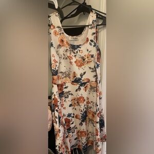 Floral boutique dress